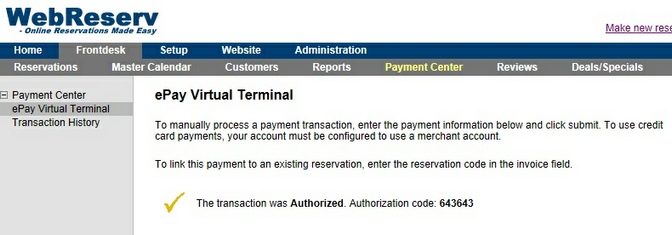 Transaction Authorized